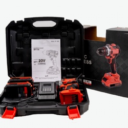 Electric Lithium Brushless Impact Drill Electric Tool Kit