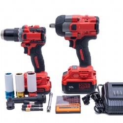 600NM Brushless Lithium Electric Drill Sets